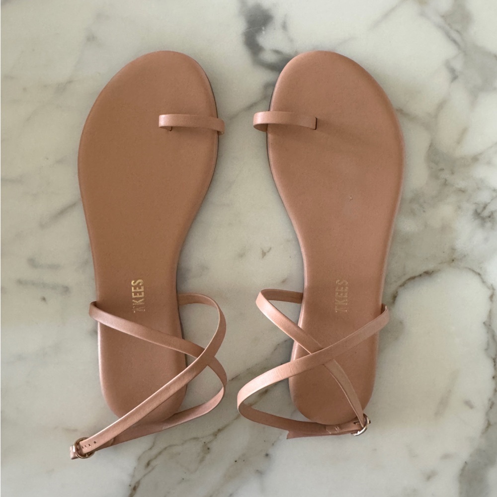 TKEES Phoebe Sandal - Beige